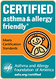Asthma and Allergy Friendly® Zertifikat für den Luftreiniger von Dyson