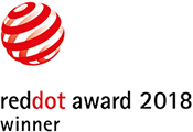 Das RedDot-Preis 2018 die Luftreiniger von Toshiba