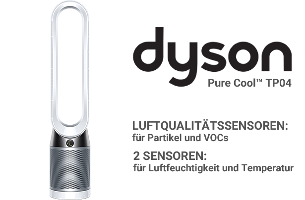 Dyson Pure Cool™ TP04 – Sensoren