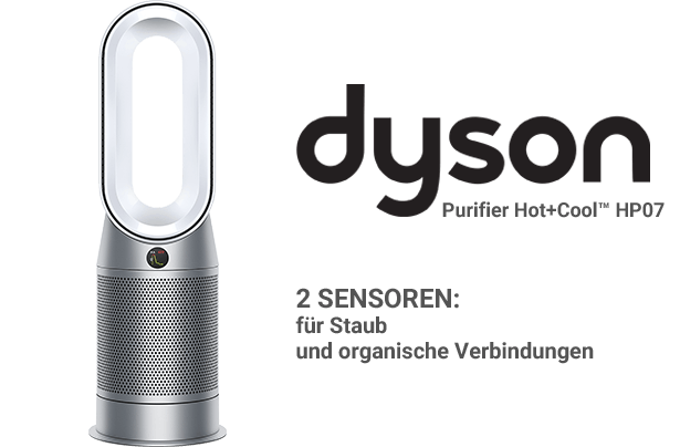 Dyson Purifier Hot+Cool™ HP07 – Sensoren