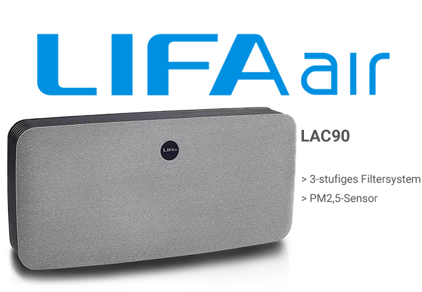 LIFAair LAC90 Sensoren