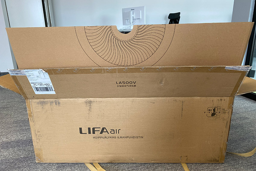 LIFAair LA500V – der solide Karton