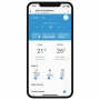 Samsung AX90R7080WD - Ansicht der SmartThings App am Smartphone